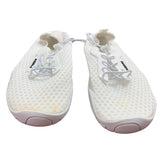 WateLves Womens Size 9.5 White Quick Dry Aqua Socks Pool Water Aerobics Shoes