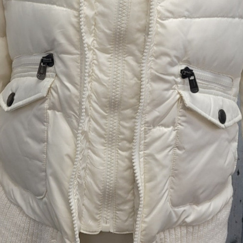 Bershka Womens Medium 100% Polyester Lined Multi Pocket Double Full Zip Coat
