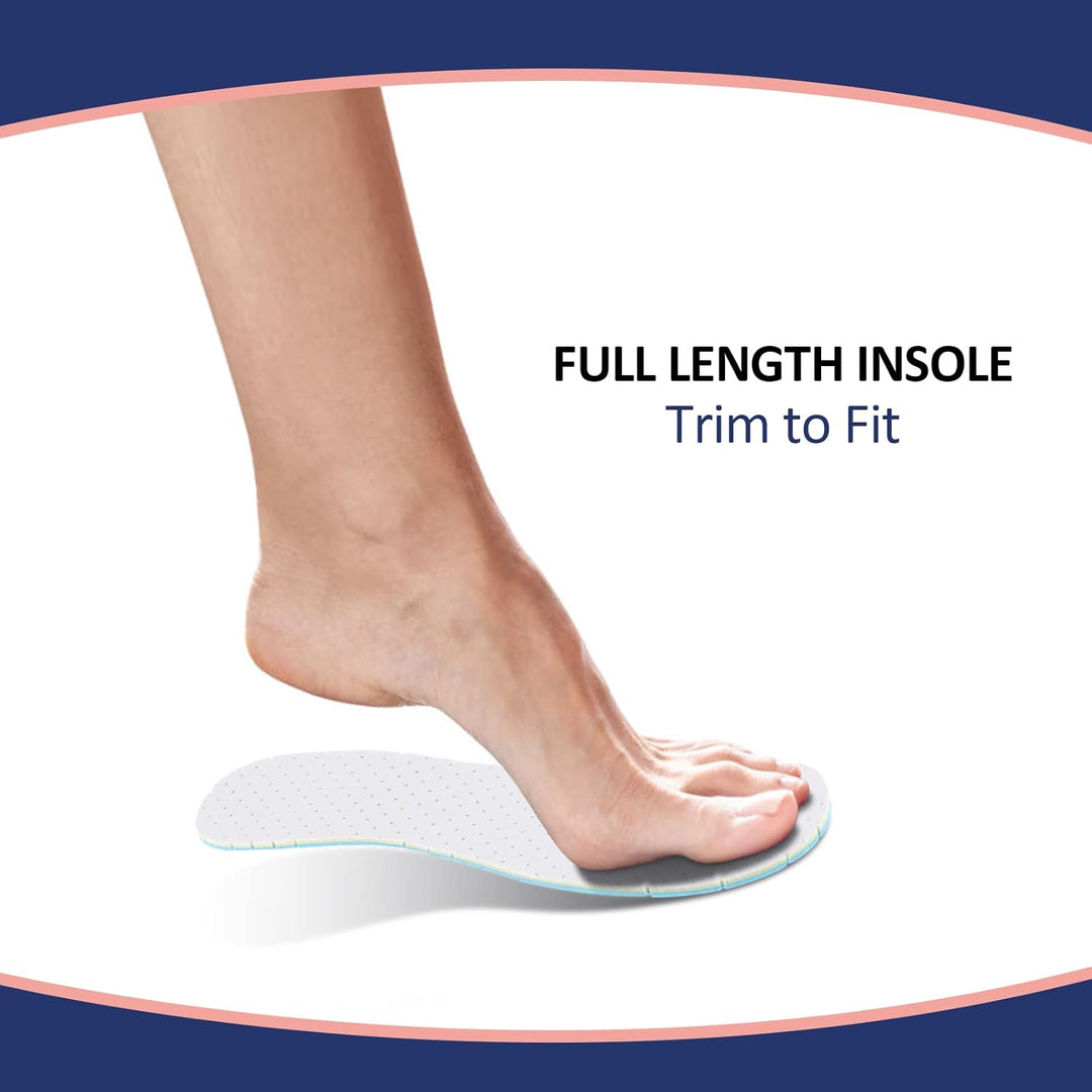 New Sintege 3 Pairs Breathable Soft Double Layer Latex Foam Shoe Insoles Inserts