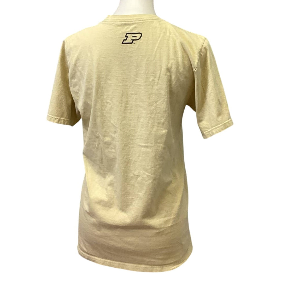 NCAA Nike Small Purdue Basketball 100% Cotton Short Sleeve Crew Neck Tee Shirt