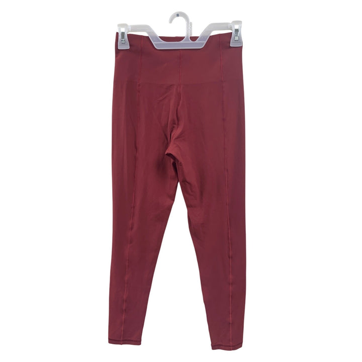 New American Eagle Womens Medium Red Hold Up Princess No Waistband Leggings