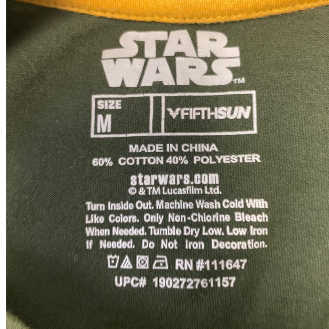 Fifth Sun Star Wars Mens Medium Cotton Blend Short Sleeve Crew Neck Tee Shirt