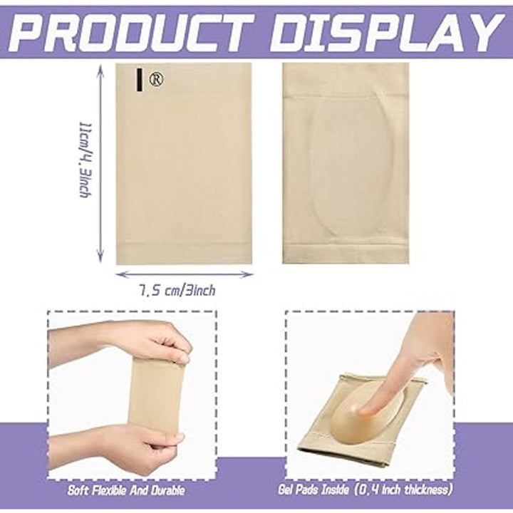 New Nuanchu 4-Piece Arch Support Sleeves &amp; Metatarsal Pads