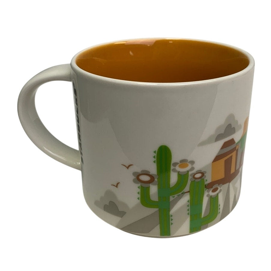 2015 New Starbucks You Are Here Collection Arizona 14oz Ceramic Coffee Mug Cup