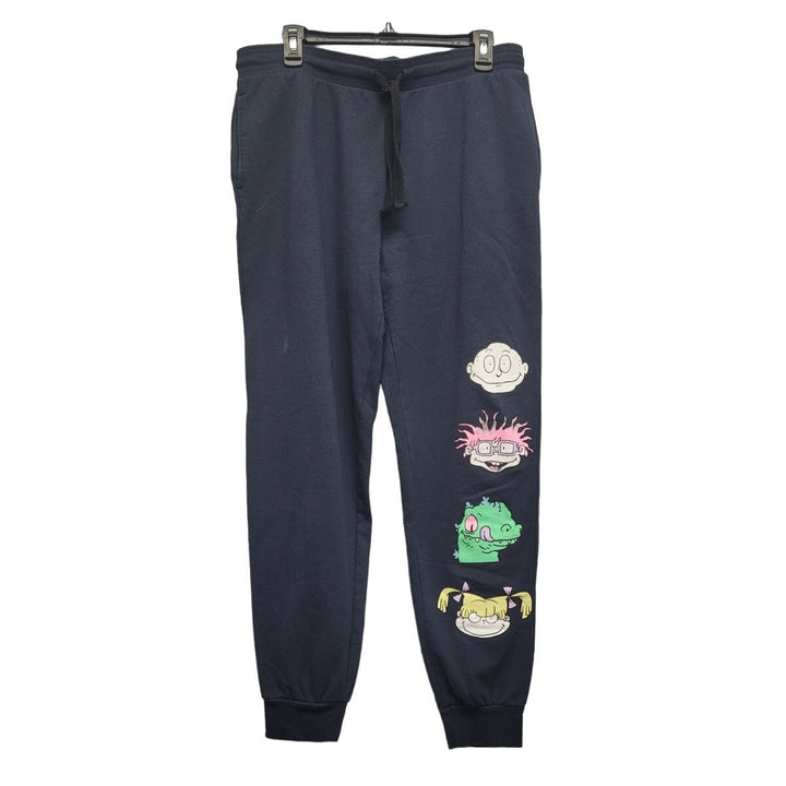 Nickelodeon Mens Large PolyCotton Rugrats Drawstring Waist Sweatpants w Pockets