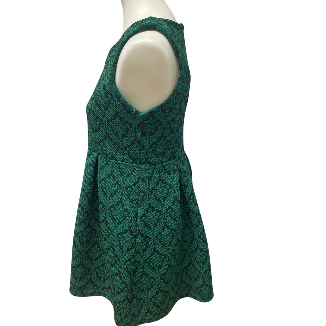 LA Soul Medium M/L PolyCotton Sleeveless Fit &amp; Flare Tapestry Knee Length Dress