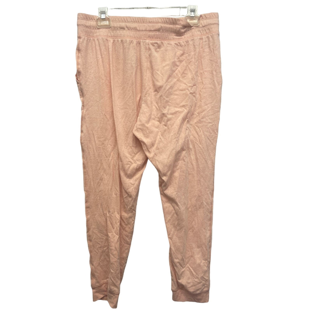 Just Be Womens Large PolyCotton Elastic Drawstring Waist Yoga Sweatpants