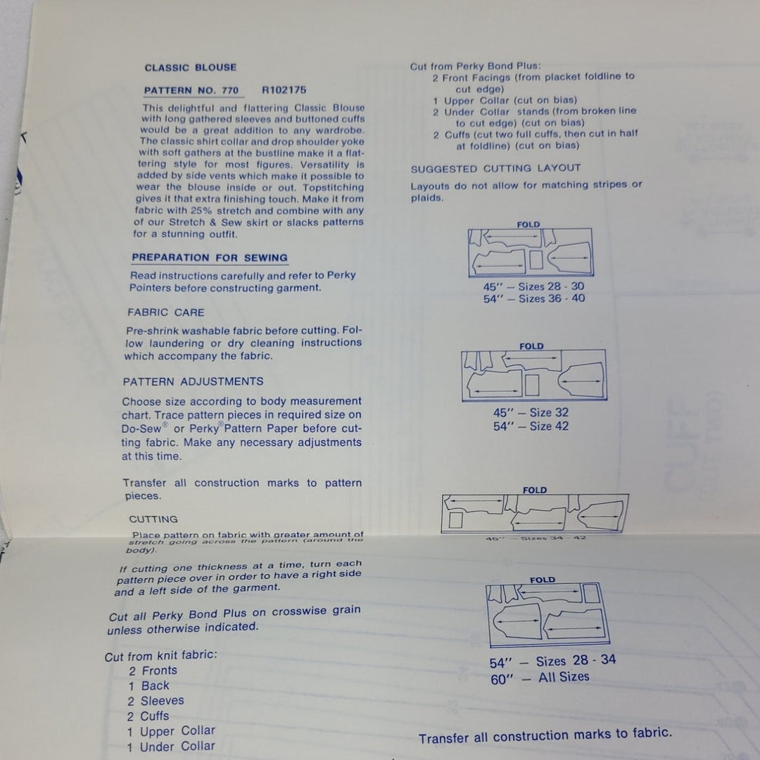 1967 Stretch &amp; Sew 770 Women&