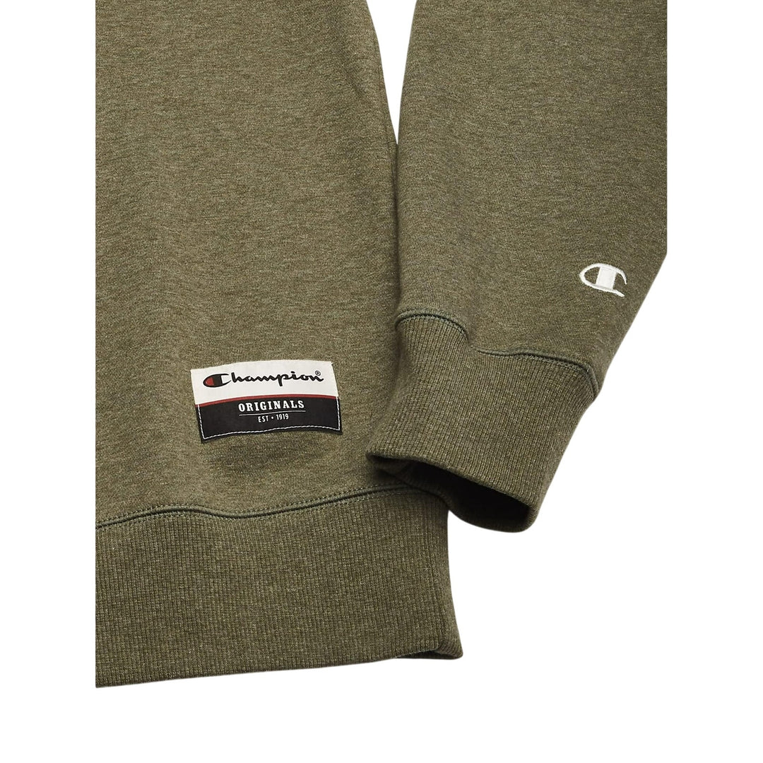 New Champion Unisex Small Green Pullover Sweatshirt w Bonus Plaid Flannel Hoodie