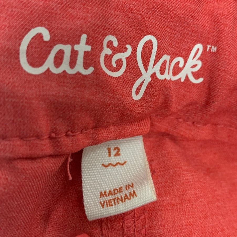 NWT New Cat &amp; Jack Boys Size 12 100% Polyester Adjustable Waist Shorts