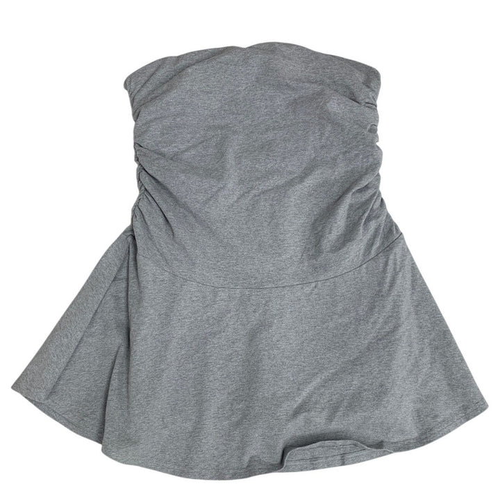 New Offline Aerie Womens XL OG Sunlight Strapless Ruched Bodysuit Mini Dress