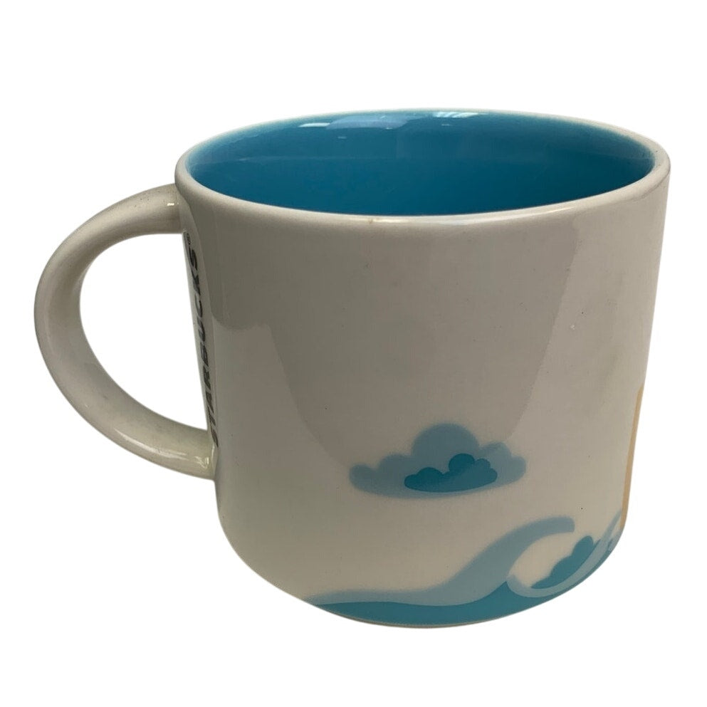 2014 New Starbucks You Are Here Collection California 14oz Ceramic Coffee Mug