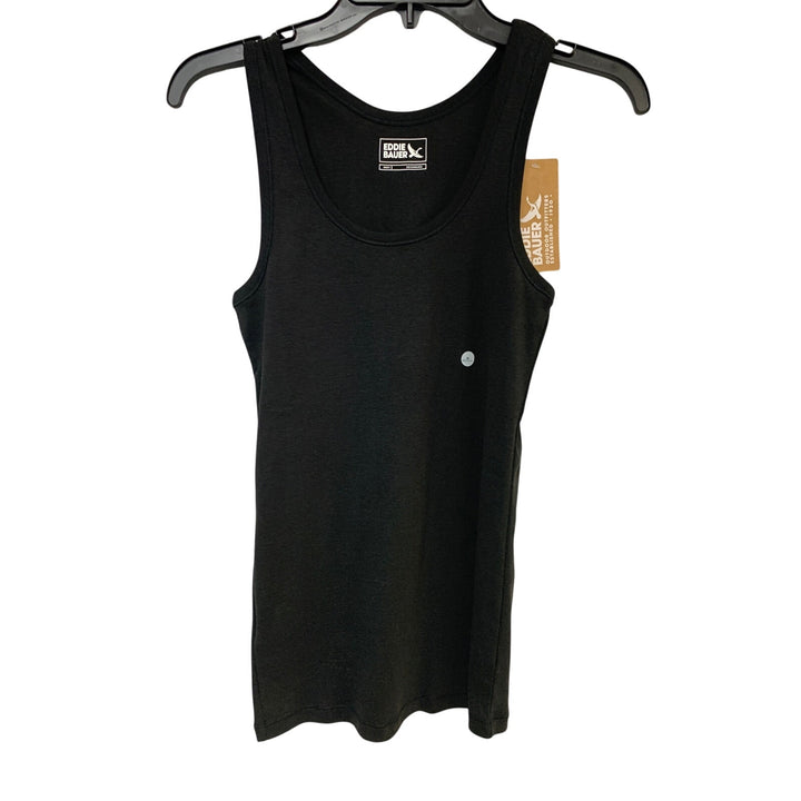 2 New Eddie Bauer Womens Small Gatecheck Pocket Favorite Scoop Neck Tank Tops
