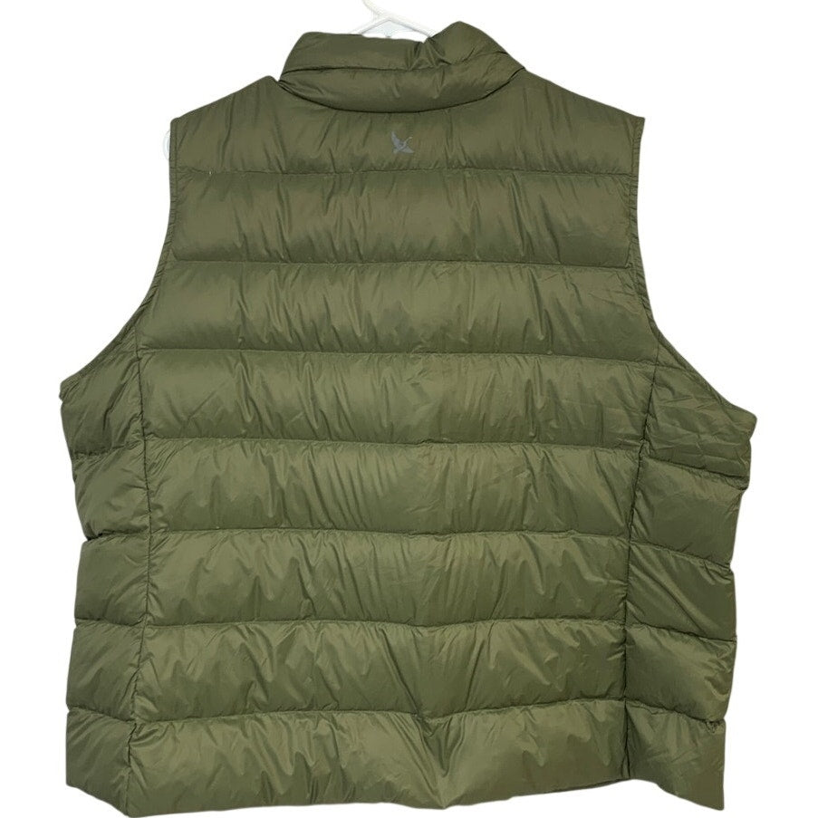New Eddie Bauer Womens Alder Green 650FP Cirruslite Down Full Zip Puffer Vest
