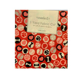 1 YD New Create It 36" X 42" Valentine Puppy Dog Paws Quilting Cotton Fabric