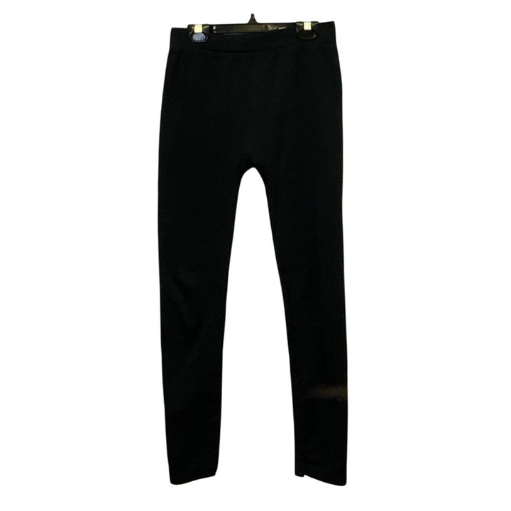 Charlotte Russe Medium Large Basic Black Long Stretch Leggings Tights Pants