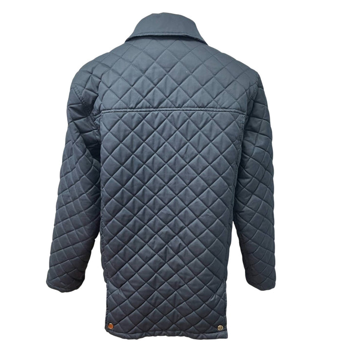 Liz Claiborne Lizsport Womens Small Quilted Long Sleeve Snap Up Jacket Coat