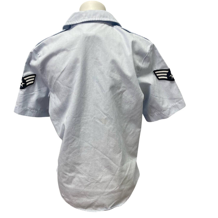 Defense Logistics Agency Wings Womens Size 12 Tuck In Button Down Uniform Shirt