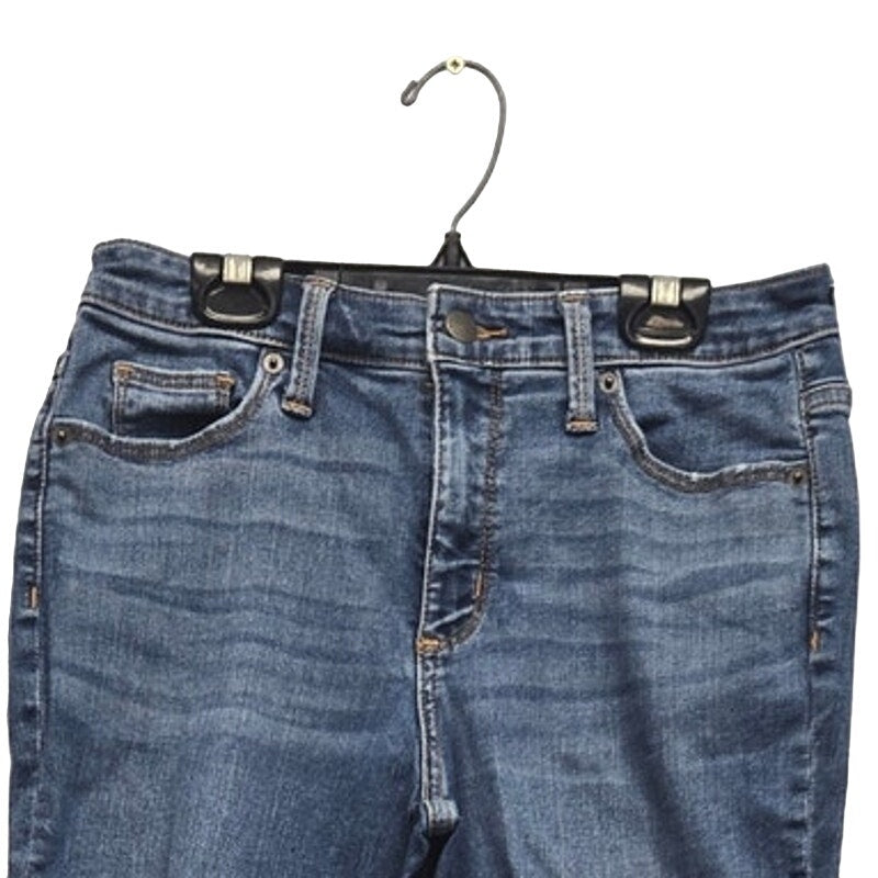 Universal Thread Womens 4 High Rise Skinny Factory Distressed Denim Jeans