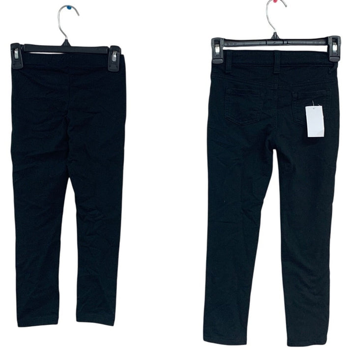 2 Cat &amp; Jack Girls Small (6/6x) Super Stretch Adjustable Waist Jegging Leggings