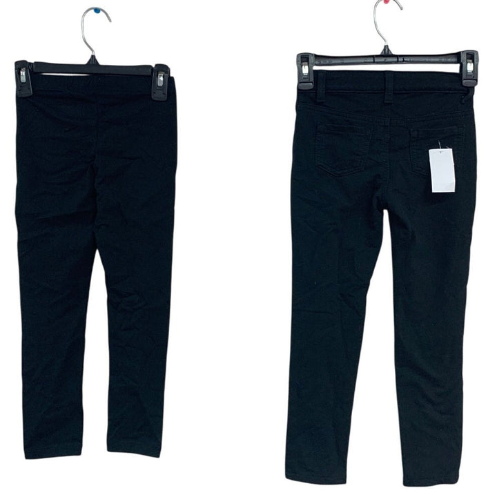 2 Cat &amp; Jack Girls Small (6/6x) Super Stretch Adjustable Waist Jegging Leggings