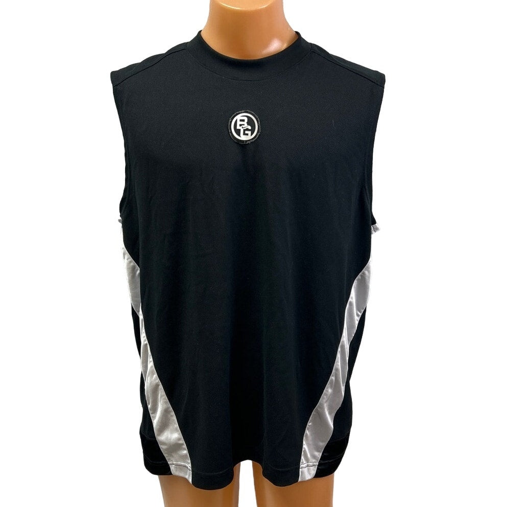 Nike BG Battlegrounds Mens XL Black Sleeveless 100% Polyester Athletic Tank Top