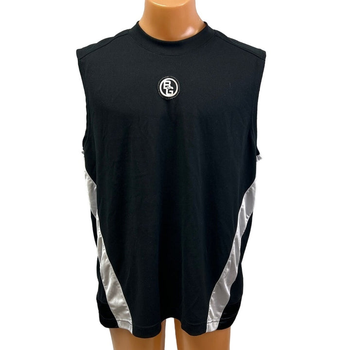 Nike BG Battlegrounds Mens XL Black Sleeveless 100% Polyester Athletic Tank Top