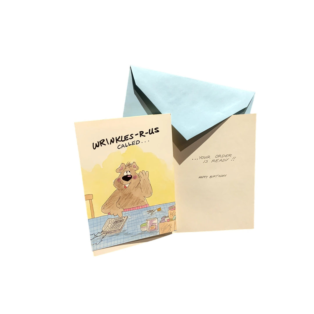 41 New Funny Vintage Characters Birthday Getting Older Greeting Cards Envelopes
