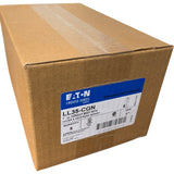 5 New In Box Eaton LL35-CGN 1" LL Conduit Bodies w Covers & Neoprene Gaskets