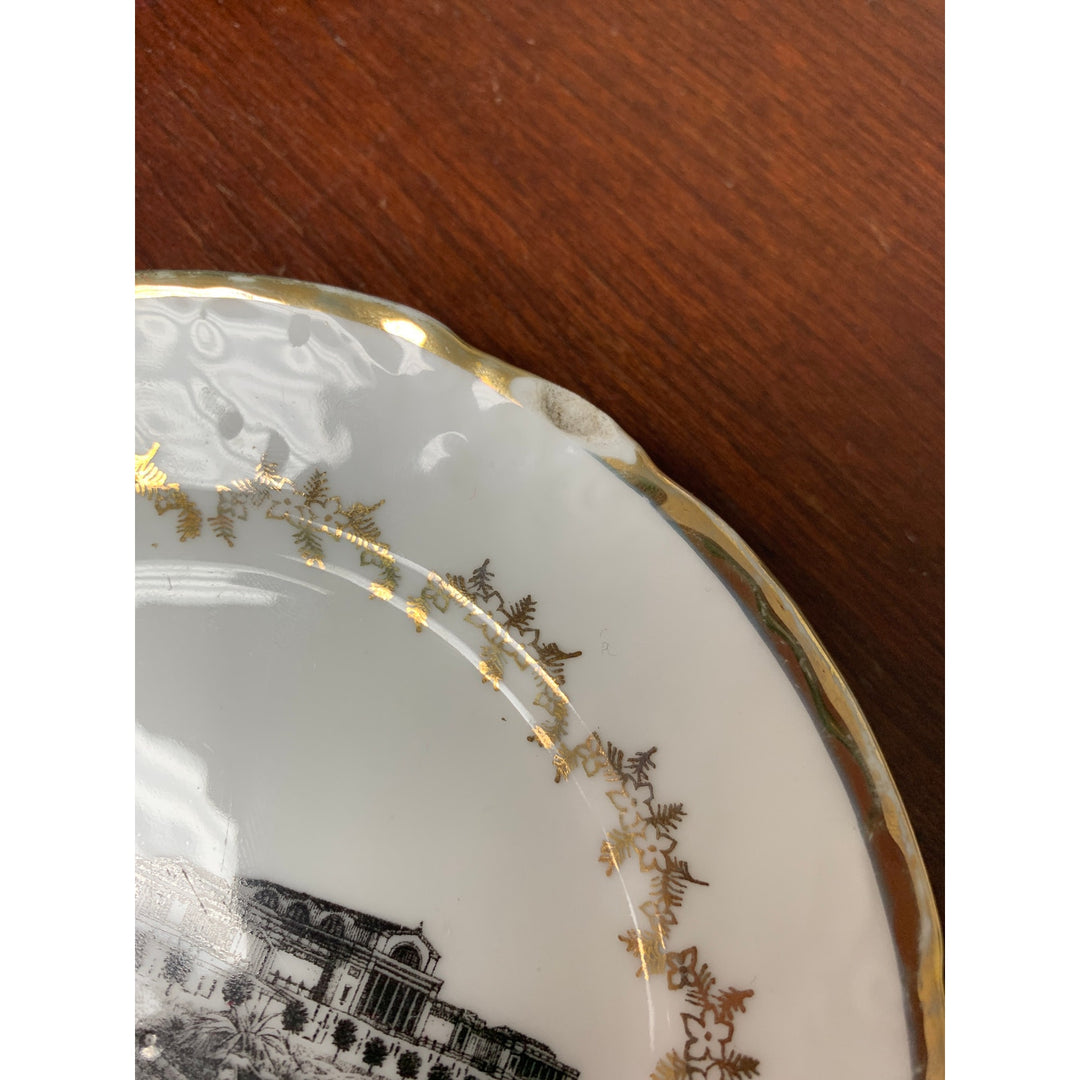 Vintage Palace of Arts St Louis Exposition 1904 Victoria Carlsbad Austria Plate