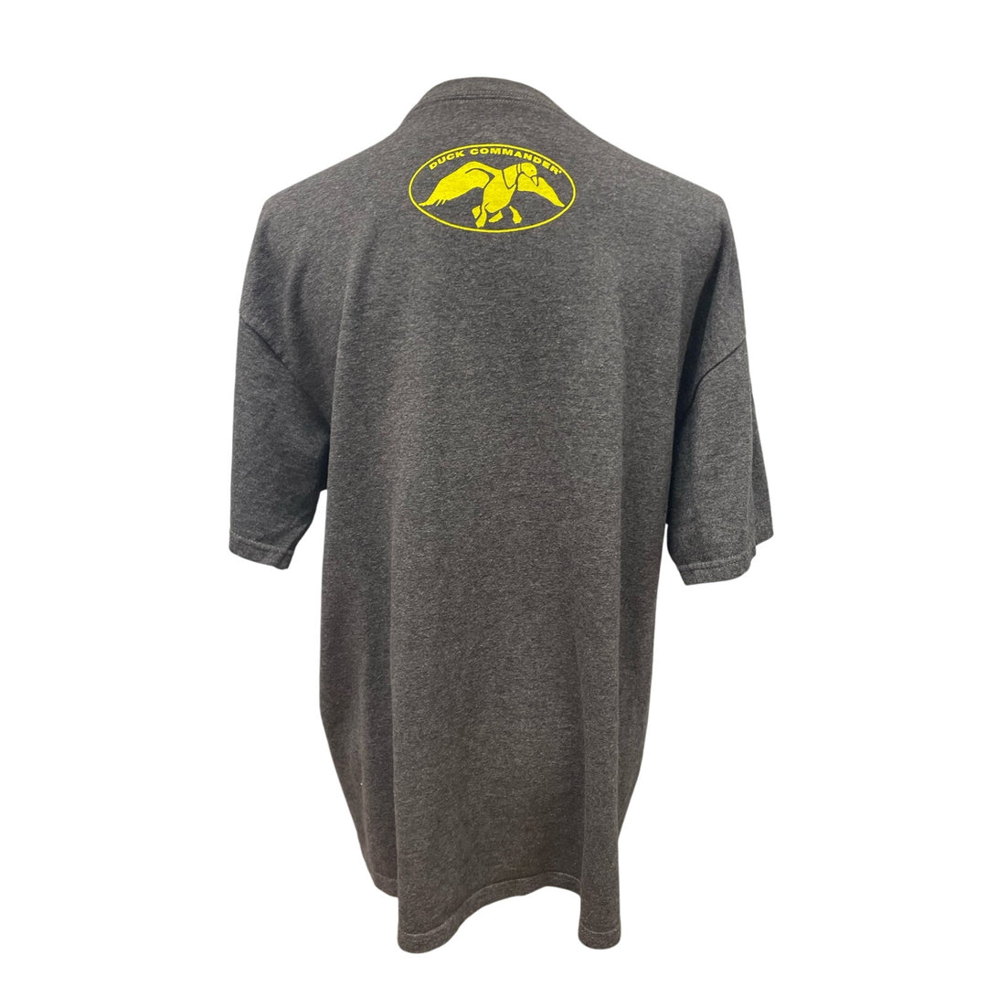 Duck Commander Mens XL Happy Happy Happy Phil Robertson Cotton Blend Tee Shirt