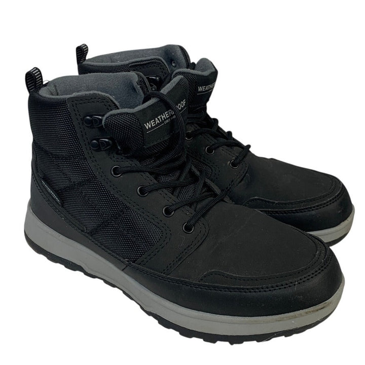 Weatherproof Mens Size 9 Black Lace Up Jenkins Hiking Outdoor Trekking Boots