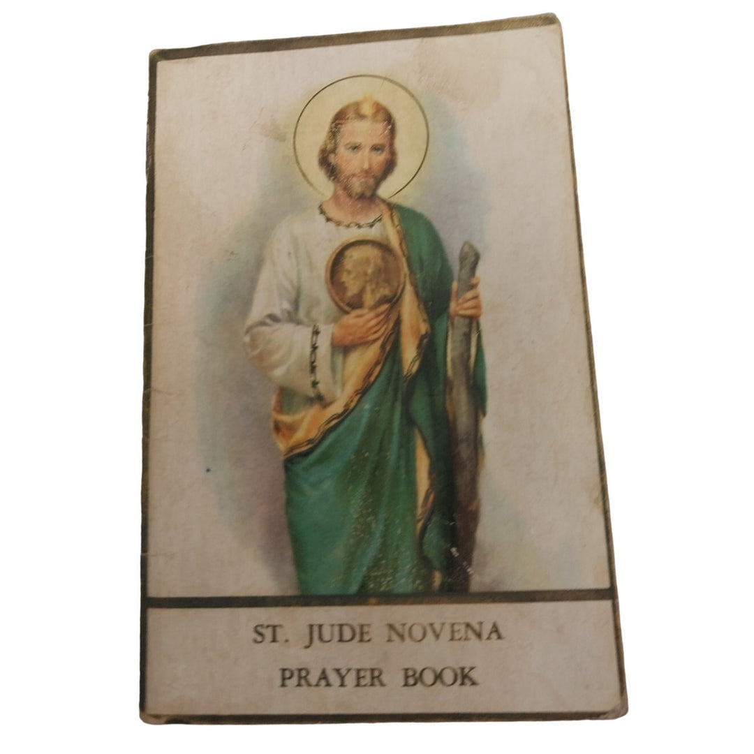 Vintage 1950s Salesians St Jude Novena Prayer Book Catholic Ephemera Cards