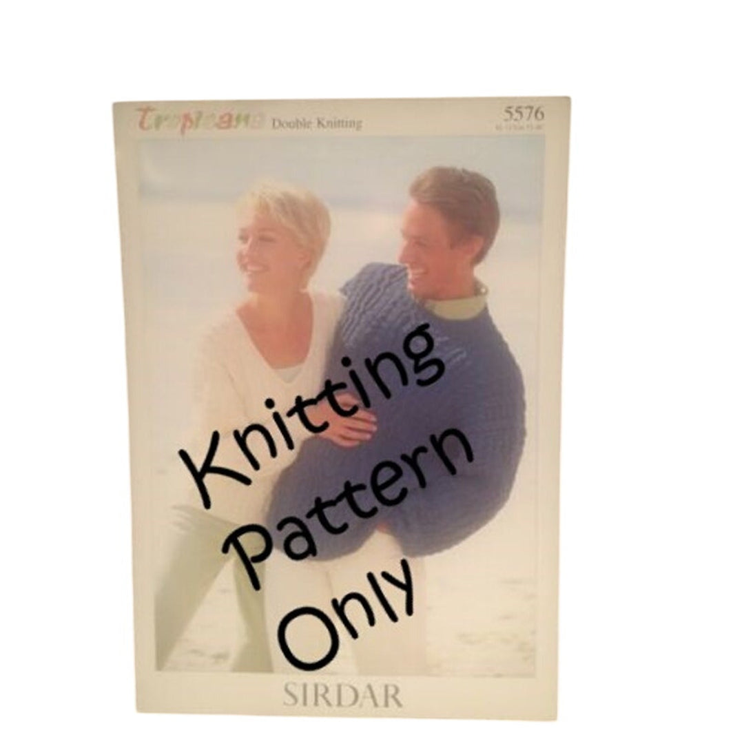 New Sirdar 5576 Tropicana Double Knitting Men&