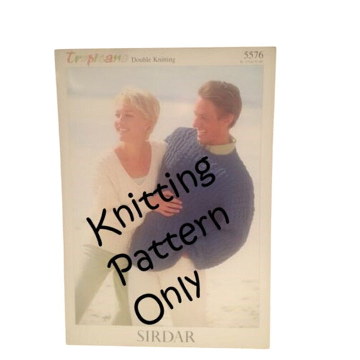 New Sirdar 5576 Tropicana Double Knitting Men&
