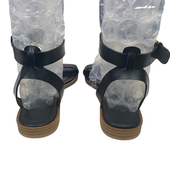New American Eagle Womens US Size 8 Ankle Wrap Faux Leather Sandals - Sample