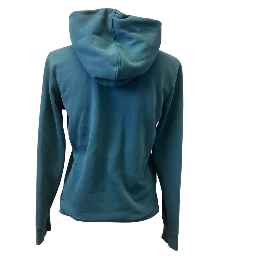 The North Face Womens Small Long Sleeve Cotton Blend Pocket Sweatshirt Hoodie