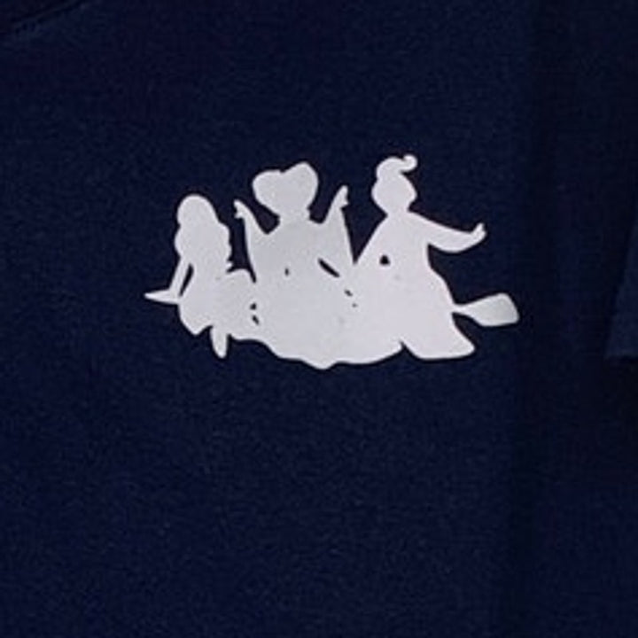Upcycled Hand Printed XXL Zero Amucks Given Hocus Pocus Short Sleeve Tee Shirt