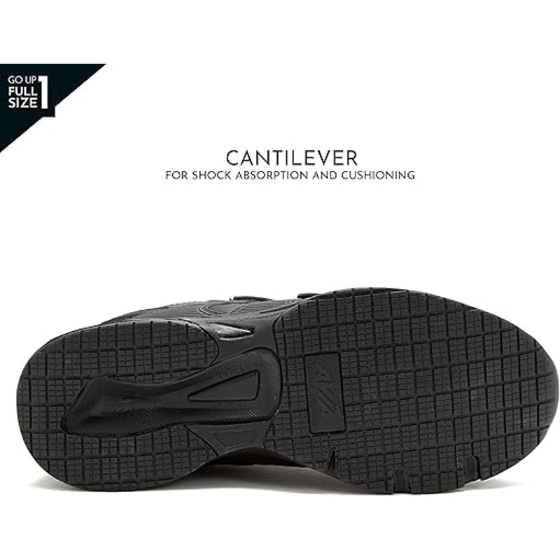 Avia Avi-Union II Mens Size 10.5 Extra Wide 4E Black Non Slip Safety Shoes