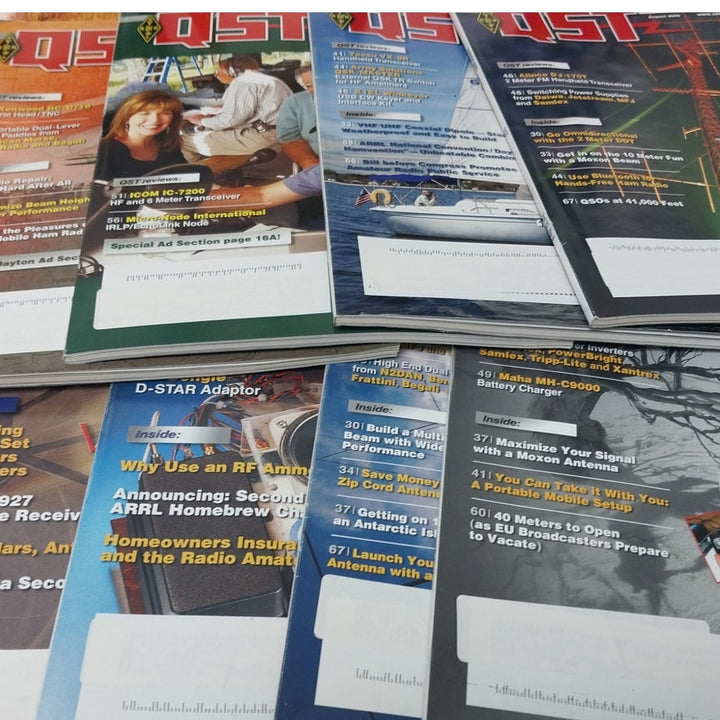 2009 QST National Assn Amateur Radio Magazine FULL Year 12 Issues Lot