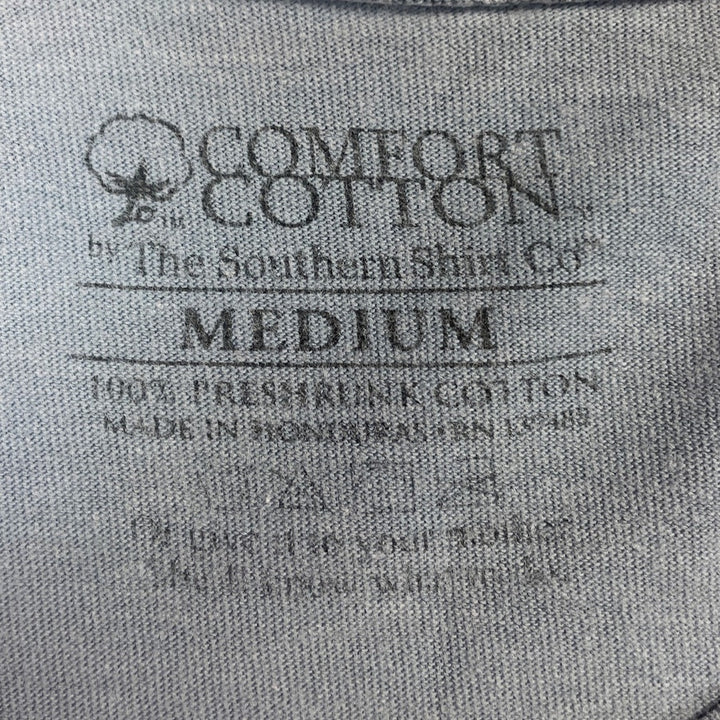 Comfort Cotton Mens Medium 100% Cotton Short Sleeve Crew Neck Tee Shirt