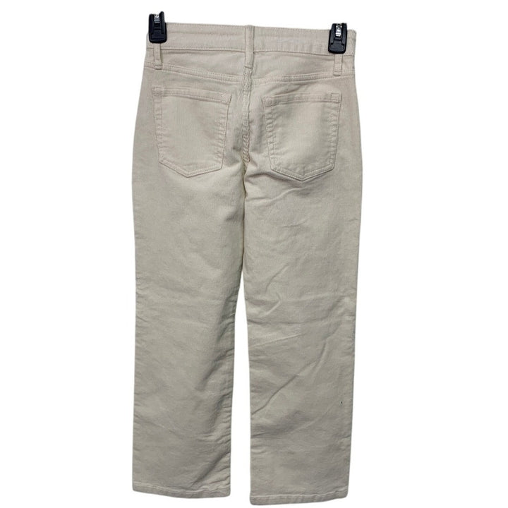 NWT New Art Class Girls Medium (8) White Sand Cotton Blend Corduroy Pants