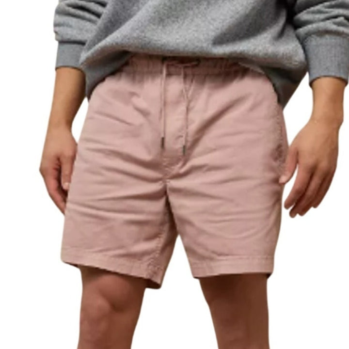 New American Eagle Mens Medium Drawstring Waist Flex 7" Lived-In Trekker Shorts