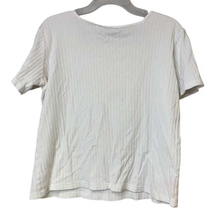 Upcycled Hand Printed Womens Medium Beauty From Ashes Jesus Tee Shirt
