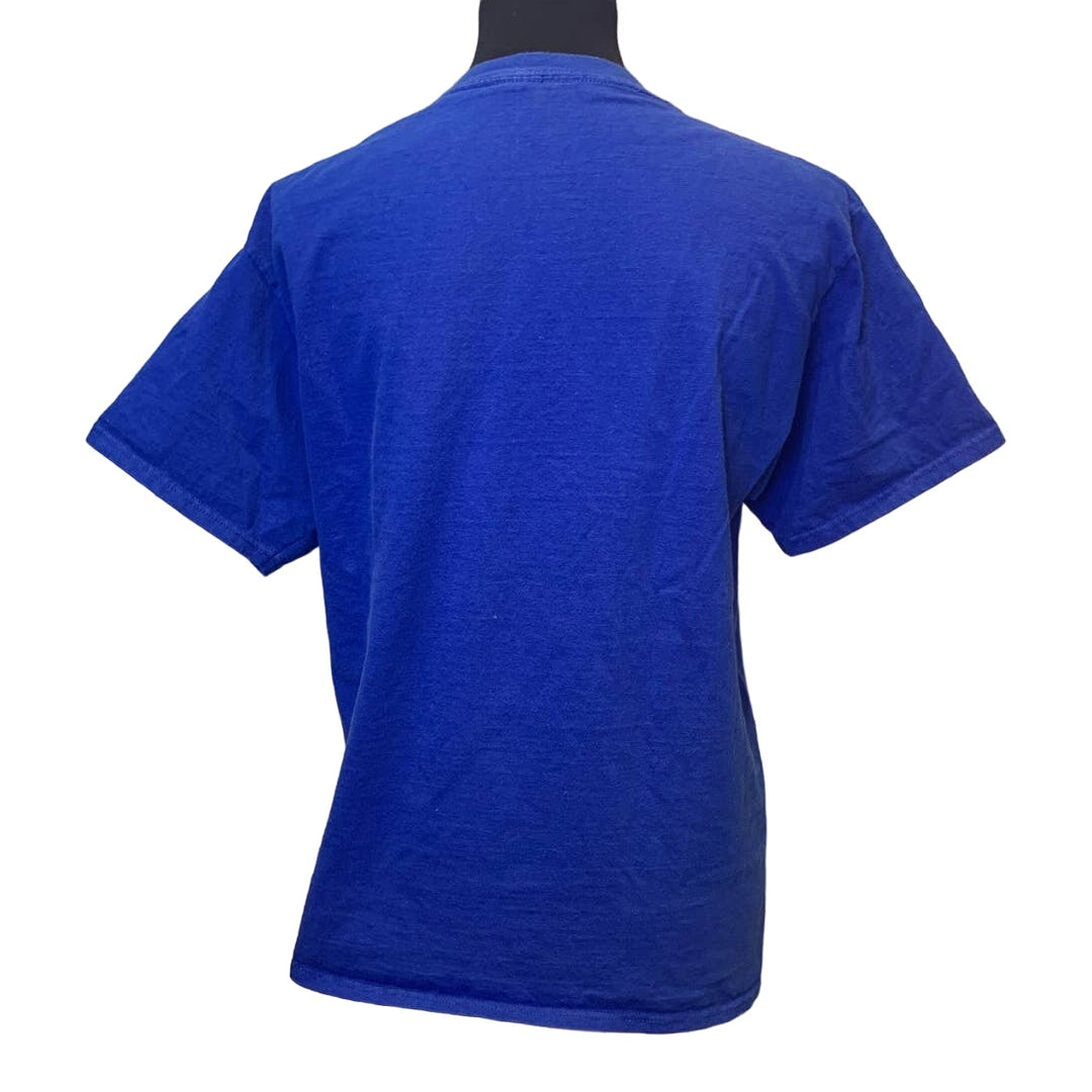 St Louis Blues Hockey Womens Medium We Bleed Blue Short Sleeve Tee Shirt