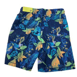 NWT New All In Motion Boys Small (6/7) Drawstring Waist Swim Shorts UPF 50+