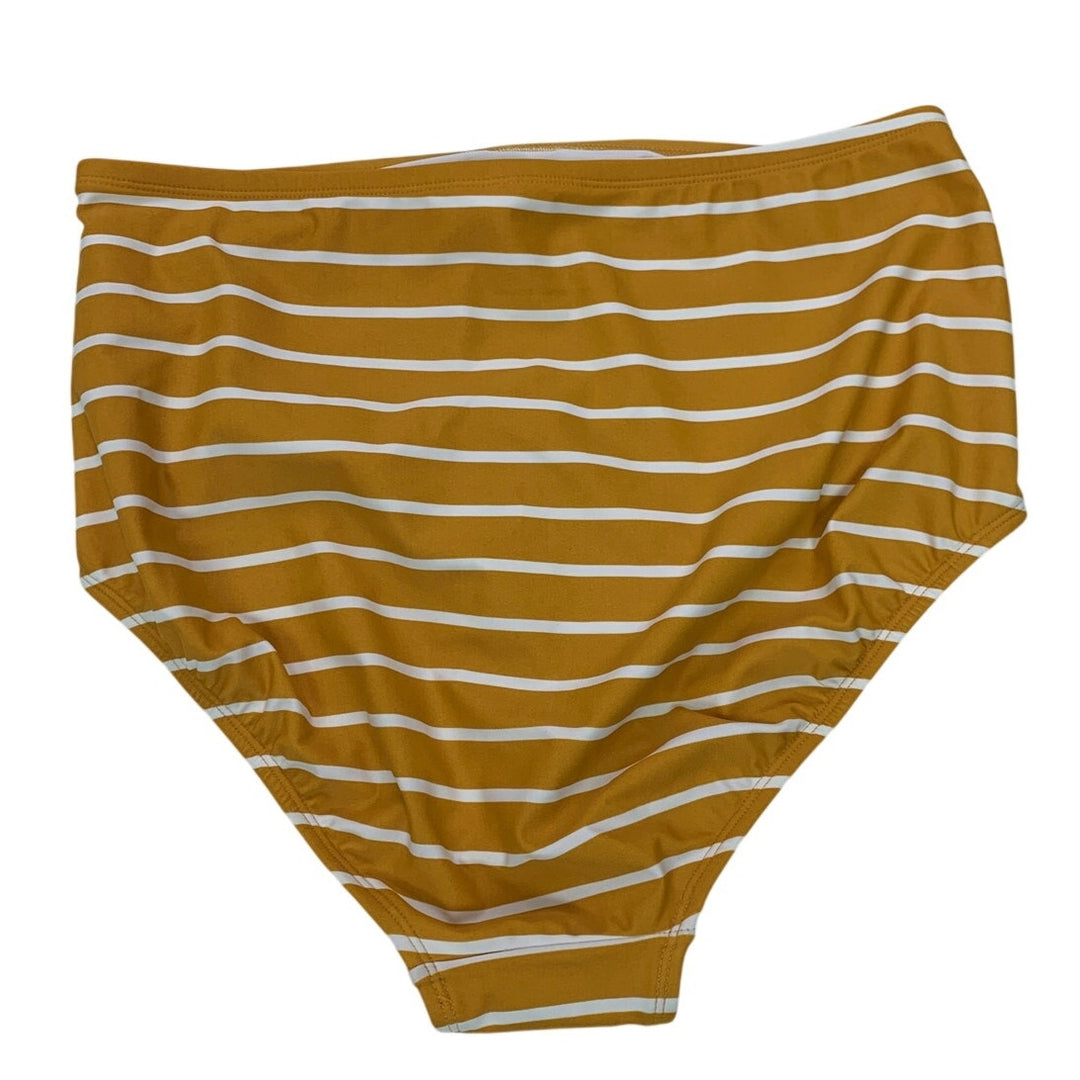 New Kona Sol Womens X (14/16) High Waist Full Seat Coverage Bikini Bottoms ONLY