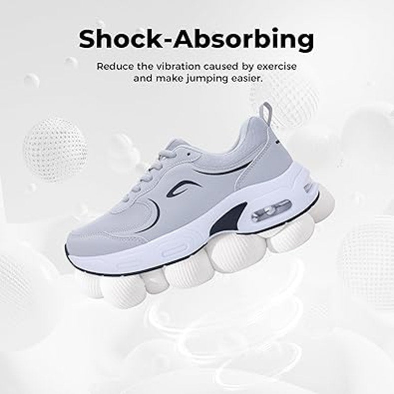 Artlea Womens Size 9 Gray Lace Up Arch Support Walking Running Athletic Shoes