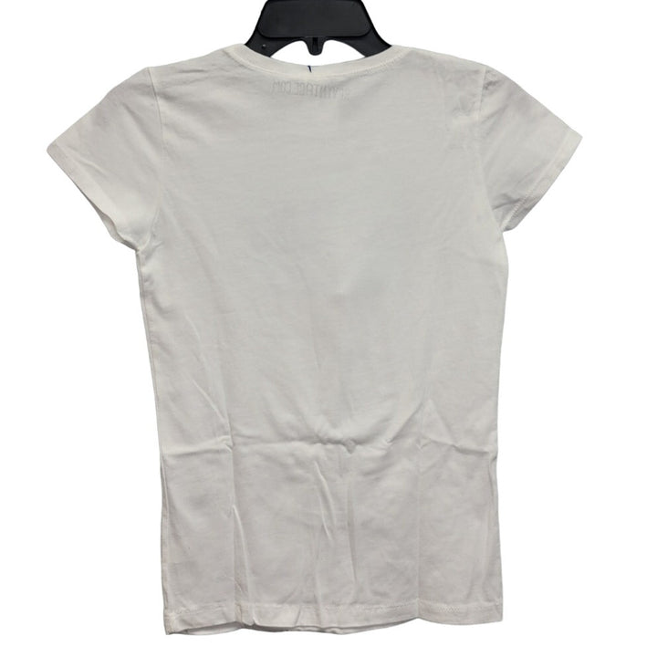 New Hand Printed Upcycled Child Large Dragonfly Colorblock Short Sleeve Tee