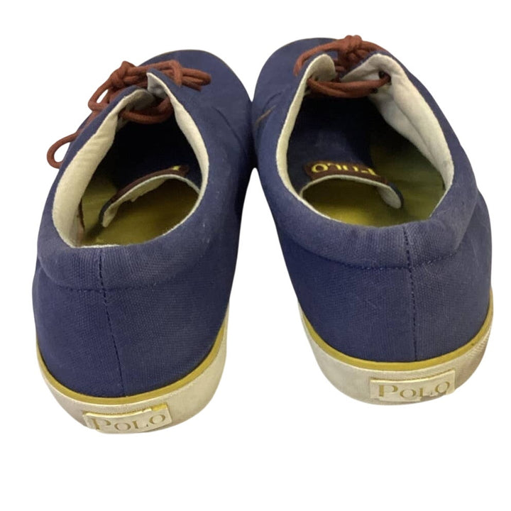 Polo Ralph Lauren Mens Size 12D Forestmont II Canvas Fabric Tennis Shoe Sneakers